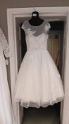 Loulou Billie Wedding Dress Size 14 (located at 28 St. John’s Street, Devizes SN10 1BN)