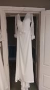 Freda Bennet Ditton Wedding Dress Size 16 (located at 28 St. John’s Street, Devizes SN10 1BN)