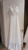 White Studio Bluebell Wedding Dress Size 14 (located at 28 St. John’s Street, Devizes SN10 1BN)