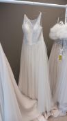 Phil Collins Bridal Bess Wedding Dress Size 16 (located at 28 St. John’s Street, Devizes SN10 1BN)