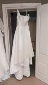 Freda Bennet Abizal Wedding Dress Size 18 (located at 28 St. John’s Street, Devizes SN10 1BN)