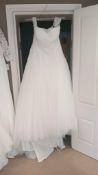 White Studio Belle Wedding Dress Size 24 (located at 28 St. John’s Street, Devizes SN10 1BN)