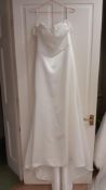 White Studio Jaque Wedding Dress Size 10 (located at 28 St. John’s Street, Devizes SN10 1BN)