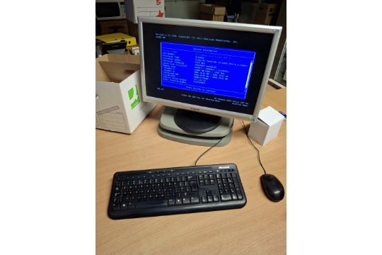 HP Compaq 8200 Elite Convertible Mini Towerwith Hanns-G Monitor; Specification: Intel Core i5-2400 - Image 2 of 2