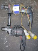 2 x Bosch Drills, 110V