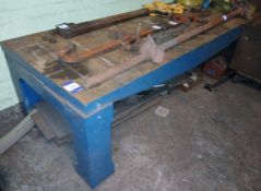 Heavy Duty Engineers Low Level Mark Off Table (Contents Not Included) (Approx. 800 x 300)