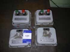 2 x Petrel Isolators, and 2 x On / Off Control Boxes