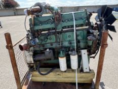 Pair of Volvo TD71OG Diesel Engines core