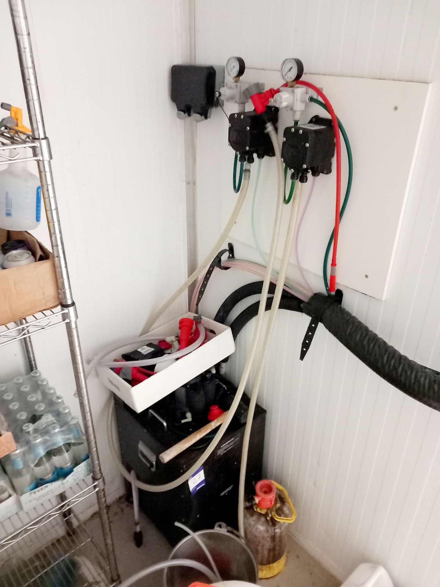 2 x Angram Hand Pumps with beer chiller & lines (Purchaser responsible for safe disconnection) - Image 2 of 4