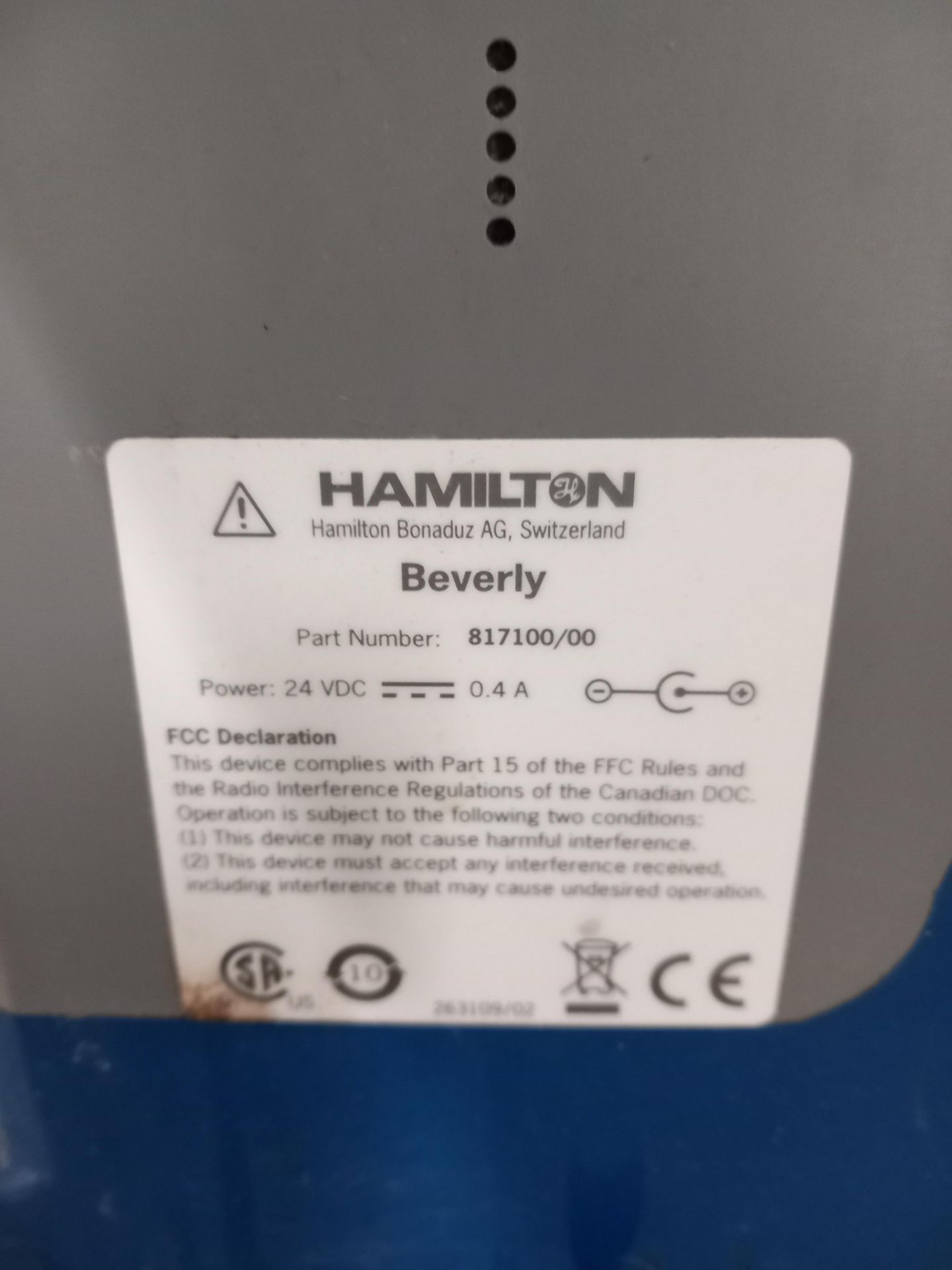 Hamilton Beverley dissolved oxygen meter - Image 2 of 2