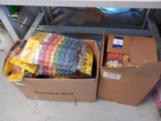 2 x Box of Primary Paint Pots