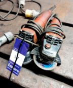 2 x Hilti 115-7 grinders 110v