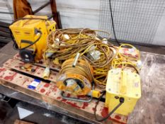 4 x Various transforms with extension cables