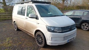 Volkswagen Transporter T28 SWB 2.0 Tdi BMT 102 Startline Van, registration YH66 KOE, odometer 136,
