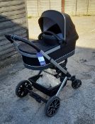 Hartan Mercedes-Benz Carry Cot Black with Red Trim