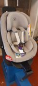 Maxi Cosi Car Seat and ISO fix. Car seat and stand not included