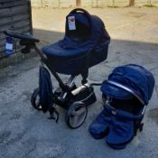 Meego Inspire Carrycot, Stroller and Backpack