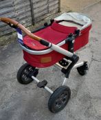 Joolz Burgundy Carrycot (no Mattress, no bumper bar) (customer loan item)