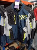 Klim Dakar Motorbike Jacket; Colour: Vivid Blue; 3122-002-130-202; Size: M; RRP: £320
