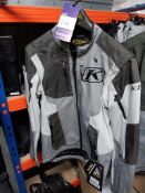 Klim Dakar Motorbike Jacket; Colour: Monument Gray; 3122-002-120-609; Size: S; RRP: £320