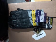 Klim Adventure GTX Short Glove; Colour: Ashalt; 5031-002-130-660; Size: M; RRP: 160