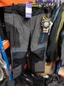 Klim Traverse Motorbike Pant; Colour: Black Kinettic Blue; 4051-002-034-000; Size: 34; RRP £500