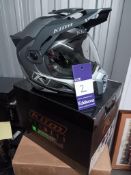 Klim HelmetsKrios Pro Helmet ECEOnly SM Charger Gray Motorbike Helmet; Size - Small