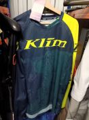 Klim XC Lite Jersey and Pant; Colour: Corrosion Vivid Blue; Pant Code: 5004-005-032-010; Size: 32;
