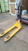 Hand Hydraulic Pallet Truck, Location - Scunthorpe DN16 3RN