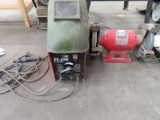 GS Dx1-1303 AC Welder and a SEALEY Bench Grinder