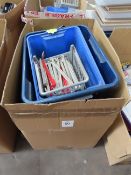 Contents of Box Including Plastic and Metal Pegs etc.