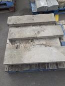 11 X slabs 900mm x 220 mm x 70 mm