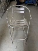 11 x Aliminiumm Bar Stool Beige