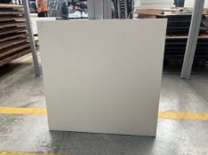 10 x Square Bistro Top 700x700mm White