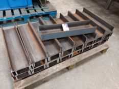 Quantity of 1800 x 160 Steel.