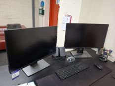 2 x Dell monitors