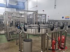 2010 Meypack Bottle Collating and Shrink Wrap Line