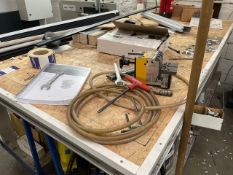 A mobile bench and scrap