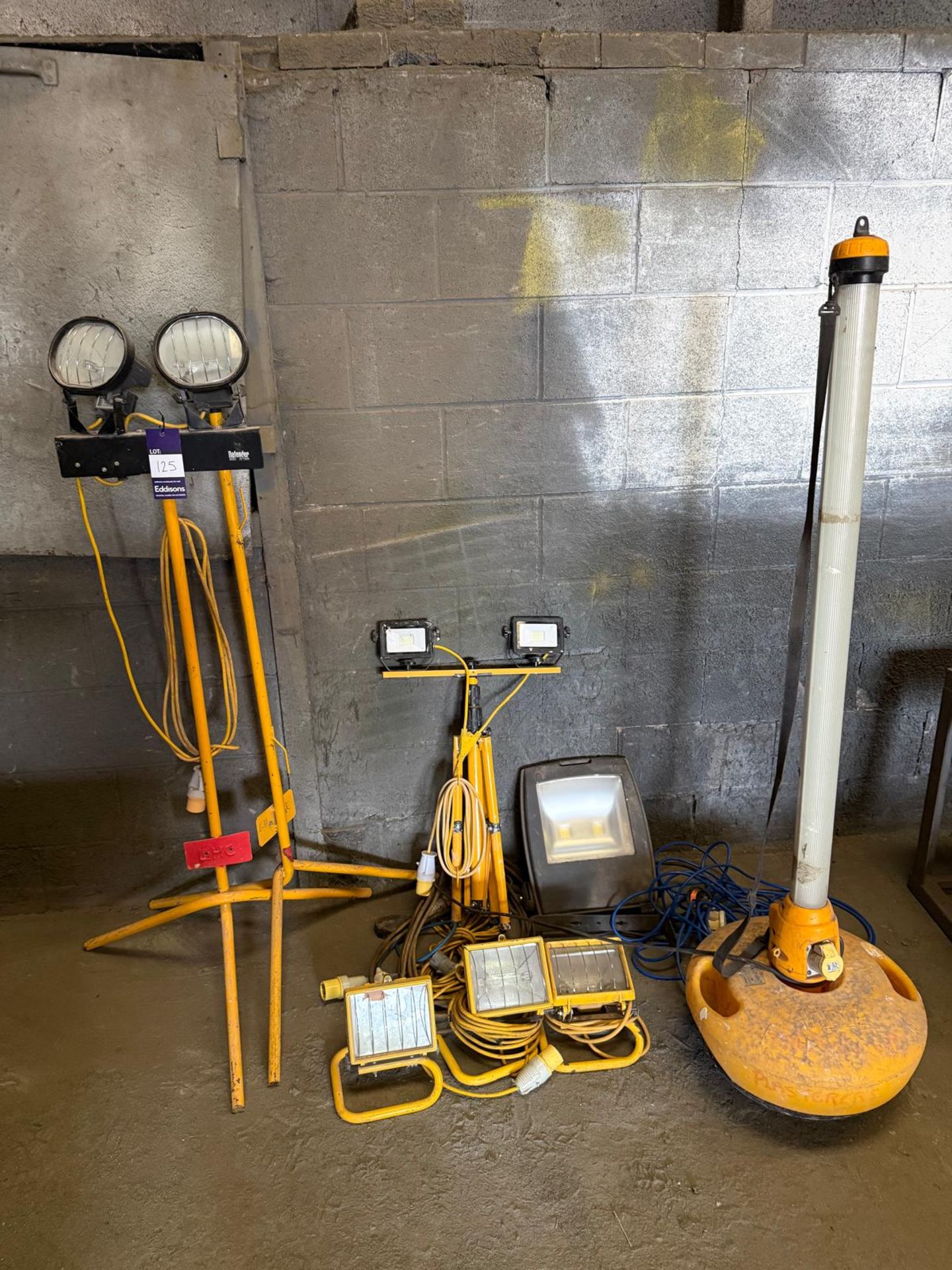 Various site lamps- predominantly 110V