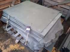 Qty slate slabs 1300 x 900 x 20mm approx. 11 - Lift out fee - £5 + VAT