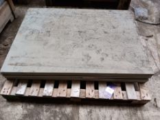 6 slates 1200 x 900 x 20mm to crate - Lift out fee - £5 + VAT
