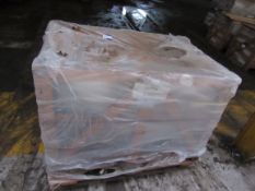 Quantity limestone style tiles to crate, 600mm x 600mm - Lift out fee - £5 + VAT