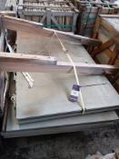 8 Slate/stone slabs 1500 x 900 x 20mm - Lift out fee - £5 + VAT