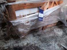 Qty Avalon rockface 10 x FL approx. 440 13.5m2 - Rough split Marble 100mm x Free Length, white