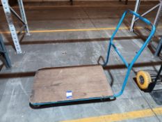 Metal Framed Warehouse Platform Trolley