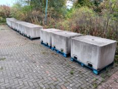 10 x 2-Ton Concrete Ballast Blocks
