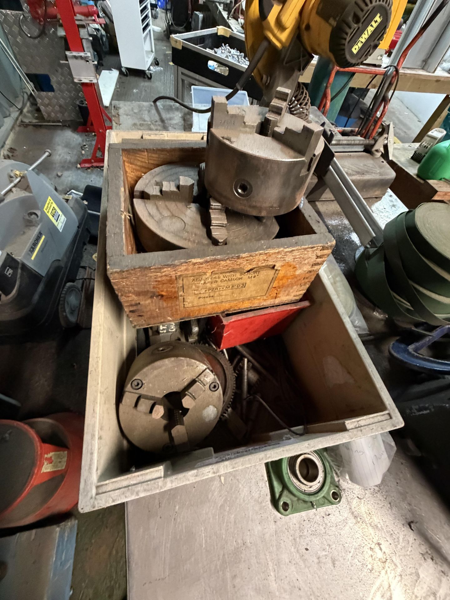 Colchester Bantam Lathe with extra tools and chucks - Image 9 of 9