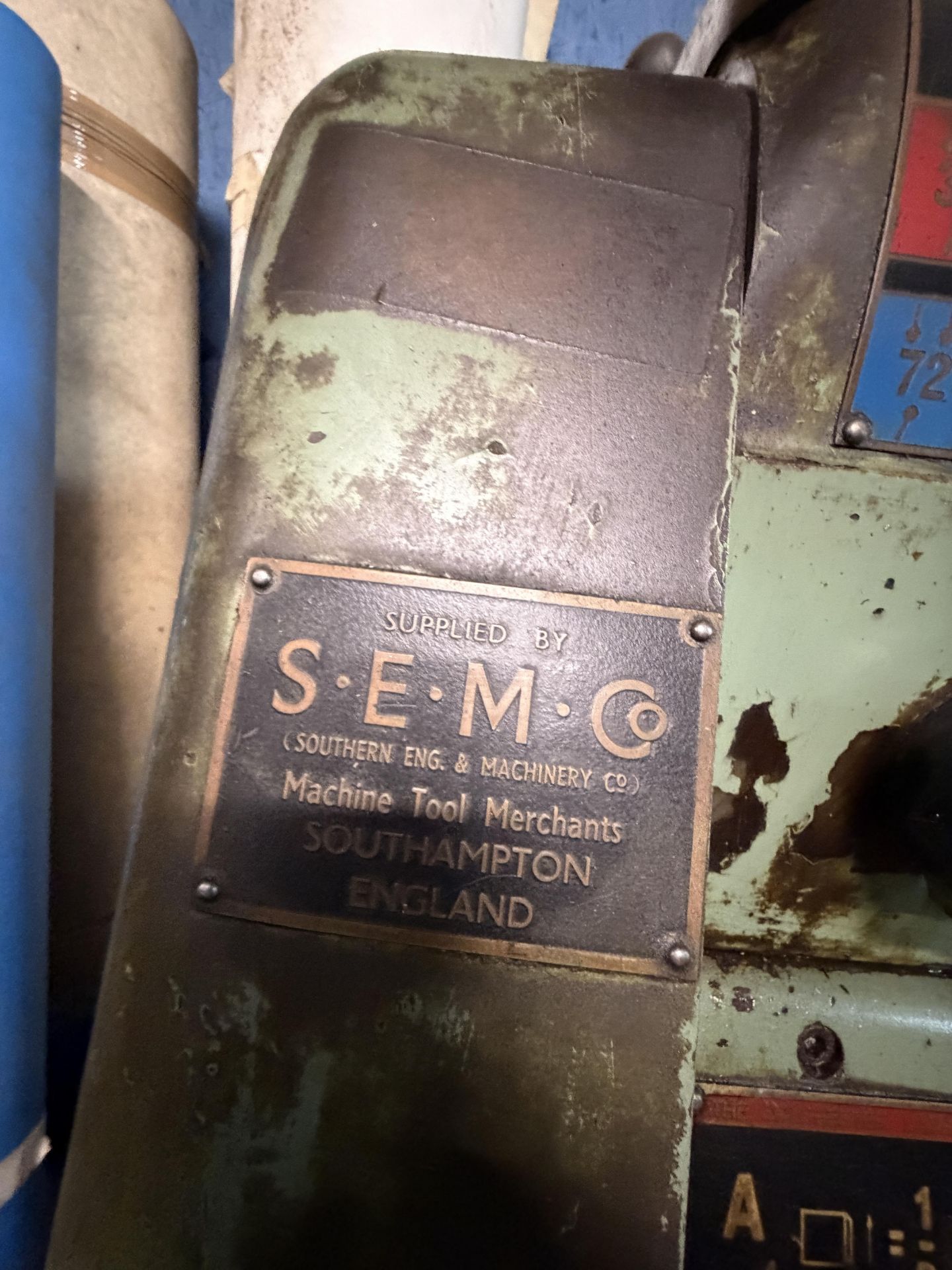 Colchester Bantam Lathe with extra tools and chucks - Image 6 of 9