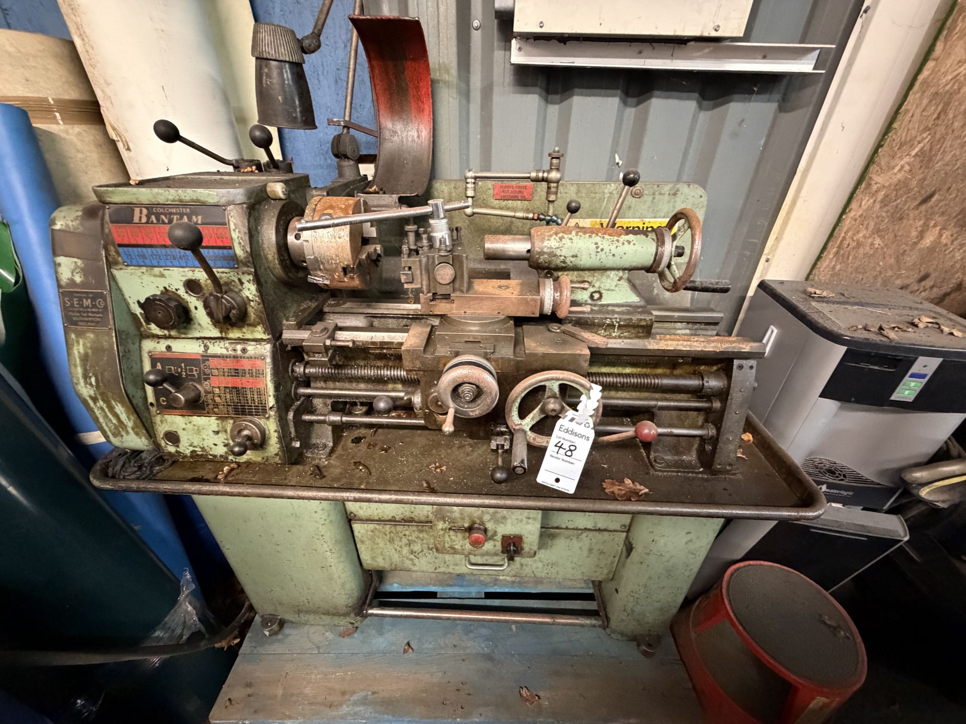 Colchester Bantam Lathe with extra tools and chucks - Image 4 of 9