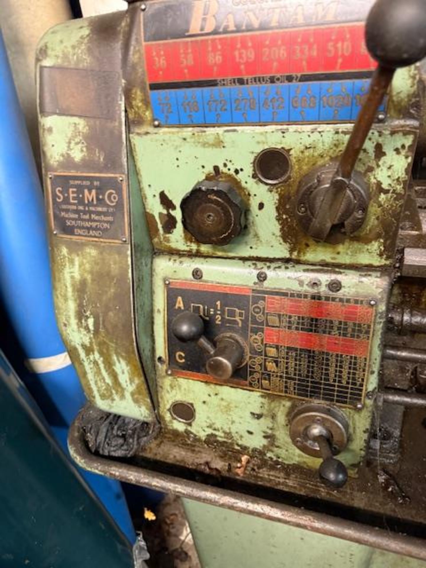 Colchester Bantam Lathe with extra tools and chucks